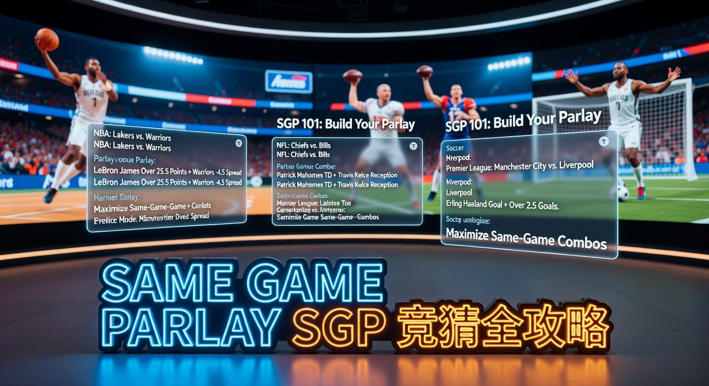 same game parlay SGP 实战指南与投注技巧