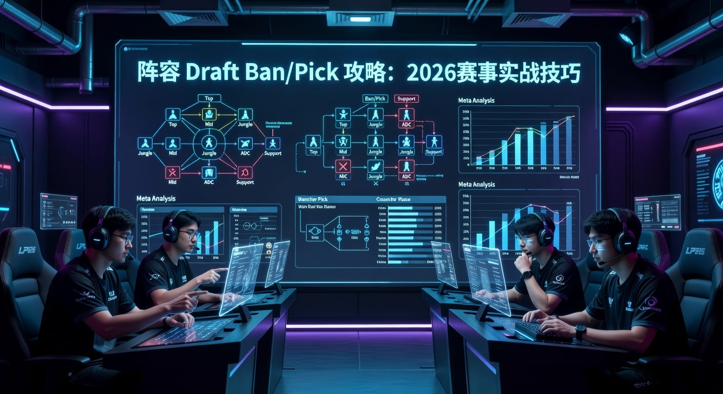 阵容 Draft Ban/Pick 实战解析：选人节奏与对局思路