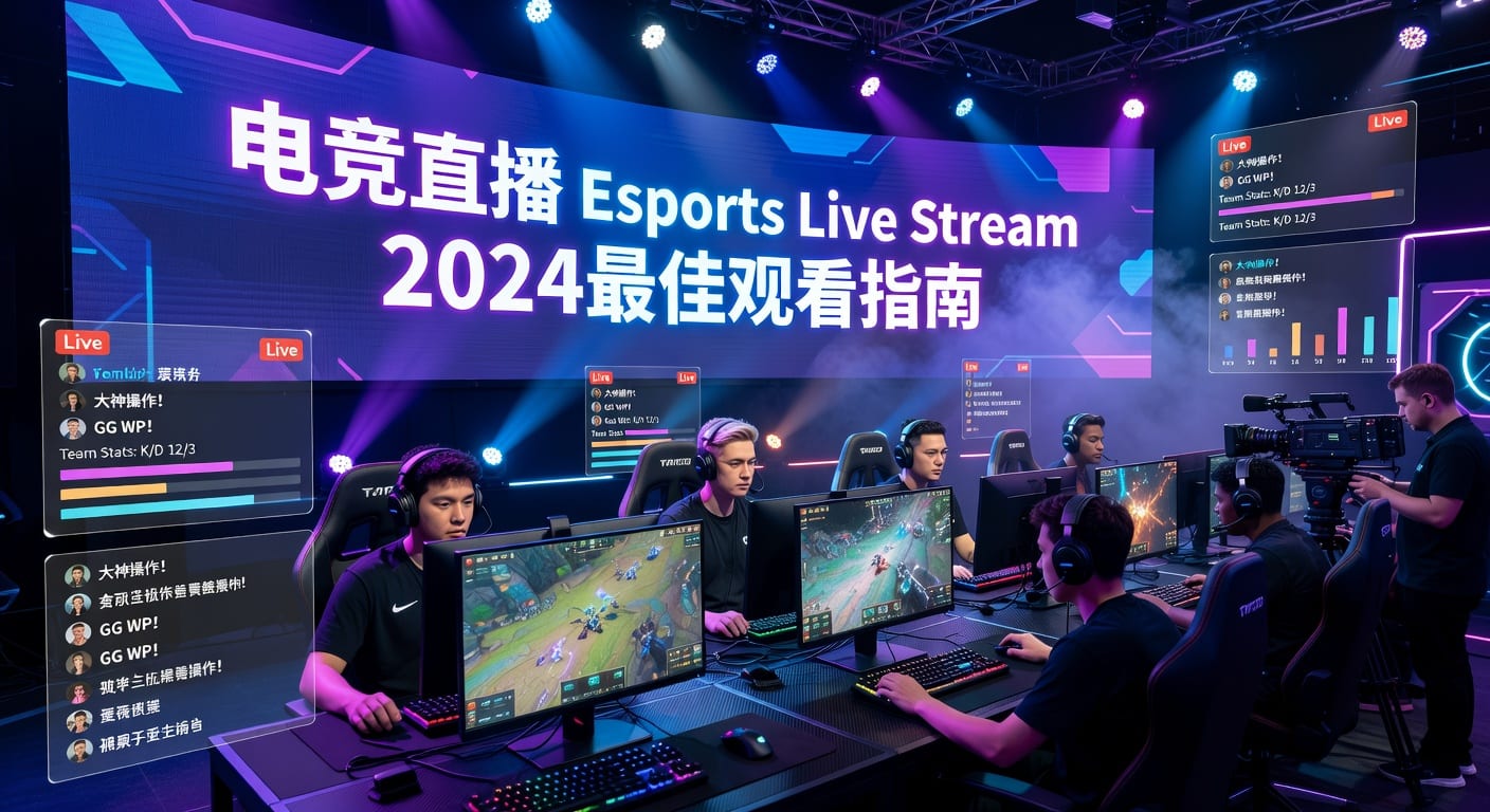 电竞直播 Esports Live Stream 观看与内容优化指南